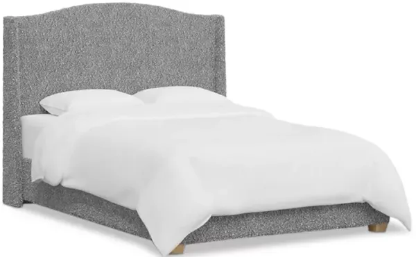 Sparrow & Wren Amalia Bed in Plush Boucle, Queen