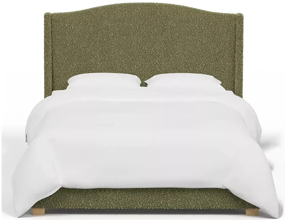 Sparrow & Wren Amalia Bed in Plush Boucle, California King