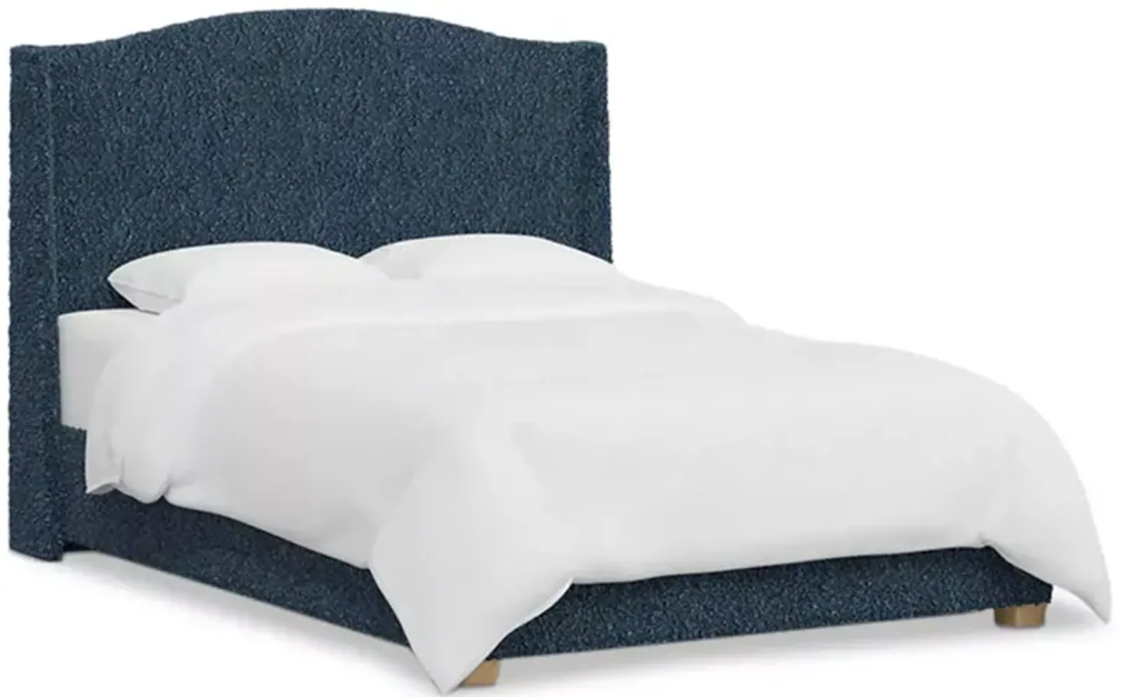 Sparrow & Wren Amalia Bed in Plush Boucle, Twin 