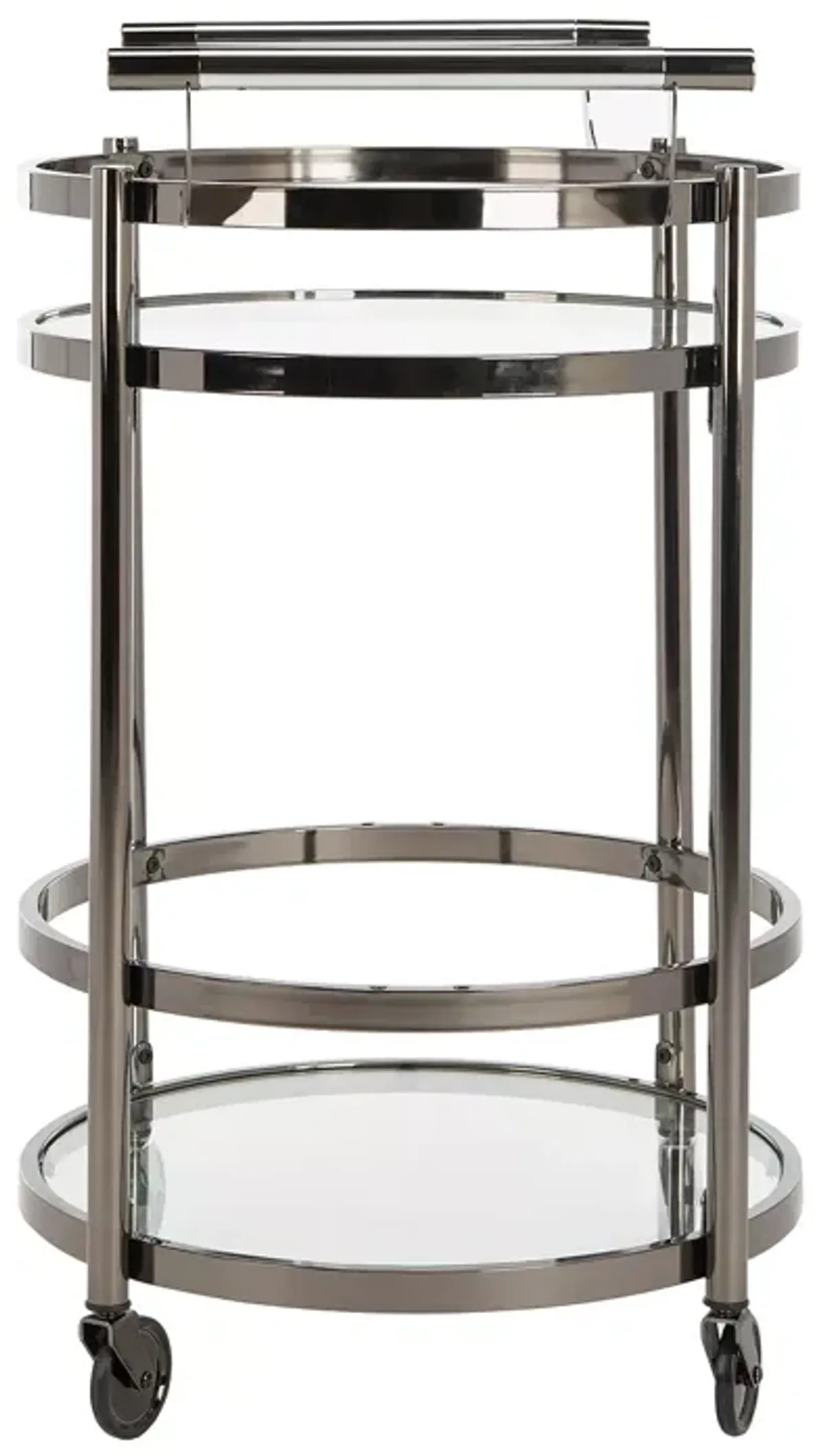 Safavieh Sienna 2 Tier Round Bar Cart