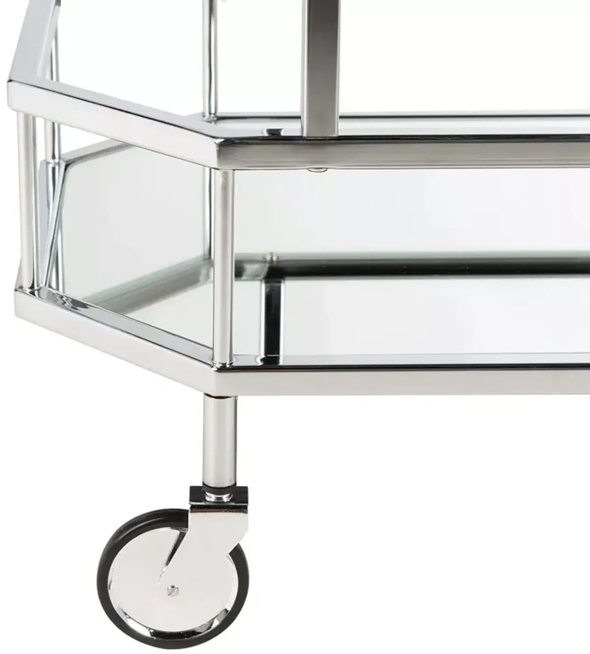 Safavieh Silva 2 Tier Octagon Bar Cart