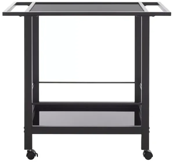 Safavieh Gaelle Two Tier Bar Cart with Handles