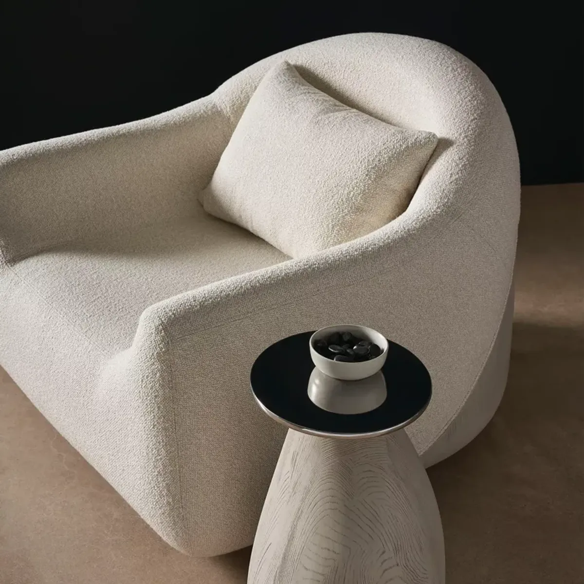 Caracole Serenity Swivel Chair