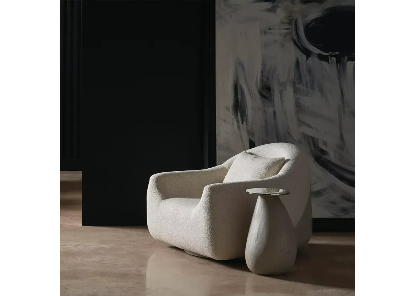 Caracole Serenity Swivel Chair