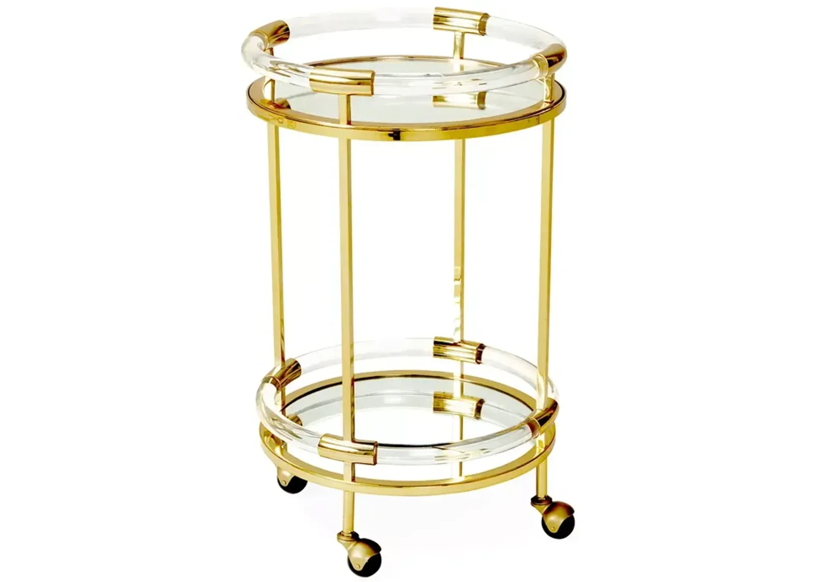 Jonathan Adler Jacques Round Bar Cart