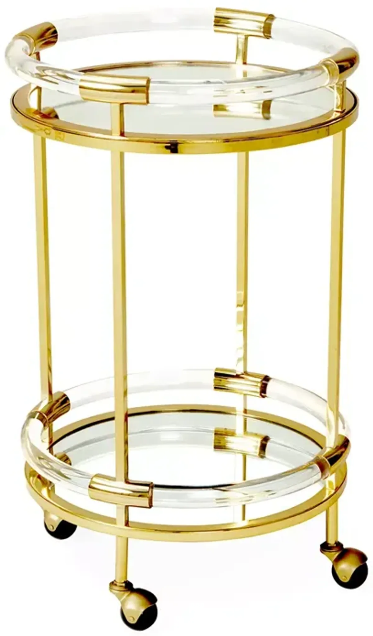 Jonathan Adler Jacques Round Bar Cart