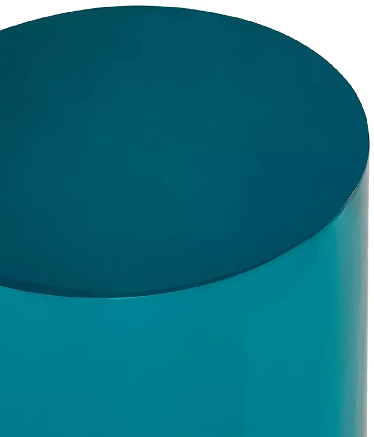 Jonathan Adler Acrylic Medium Cylinder Table