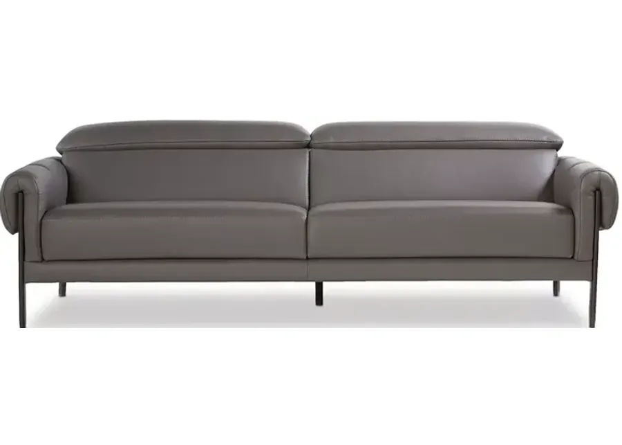 Giuseppe Nicoletti Falco Leather Sofa