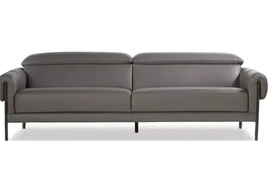 Giuseppe Nicoletti Falco Leather Sofa