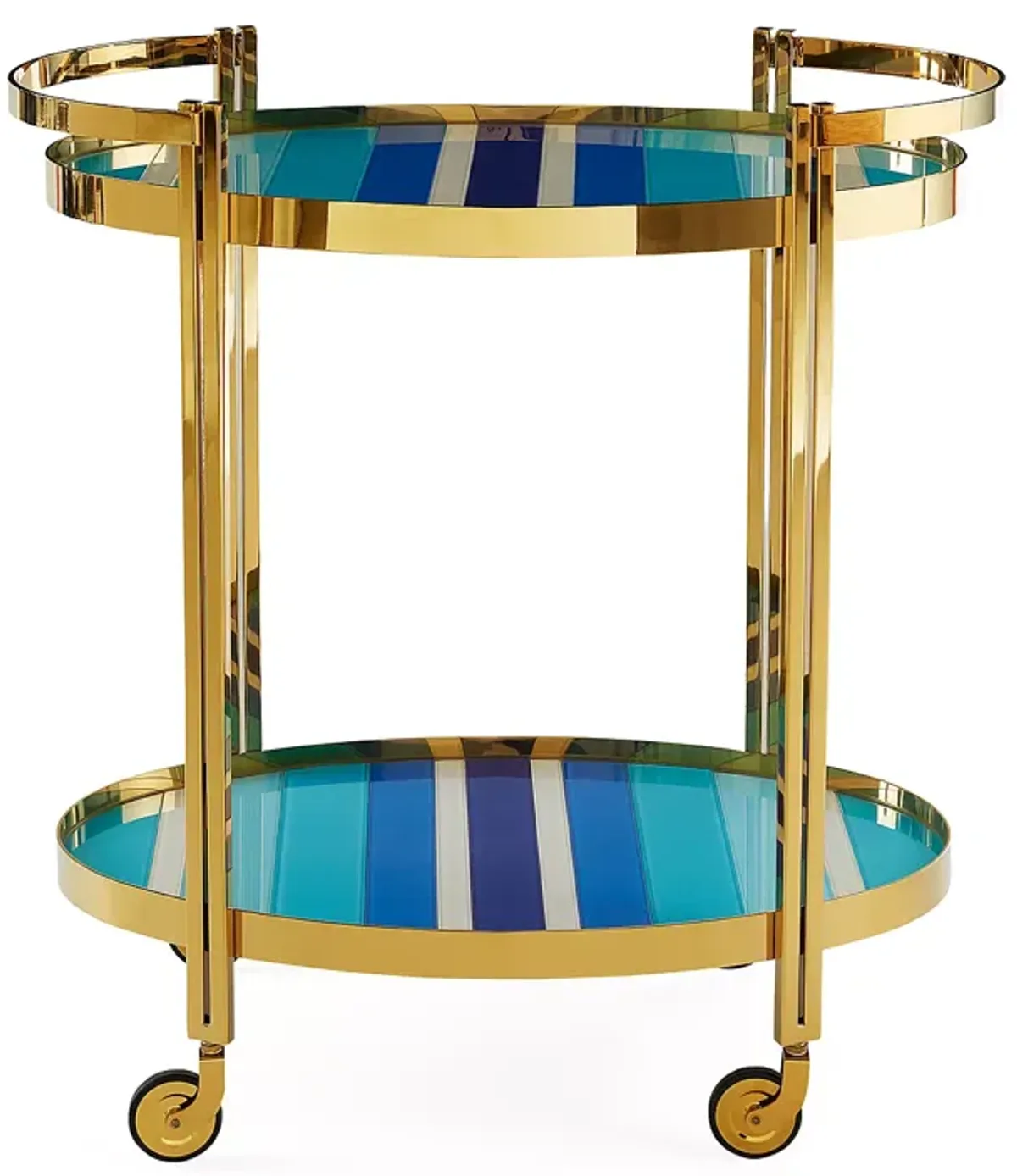 Jonathan Adler Ultramarine Bar Cart