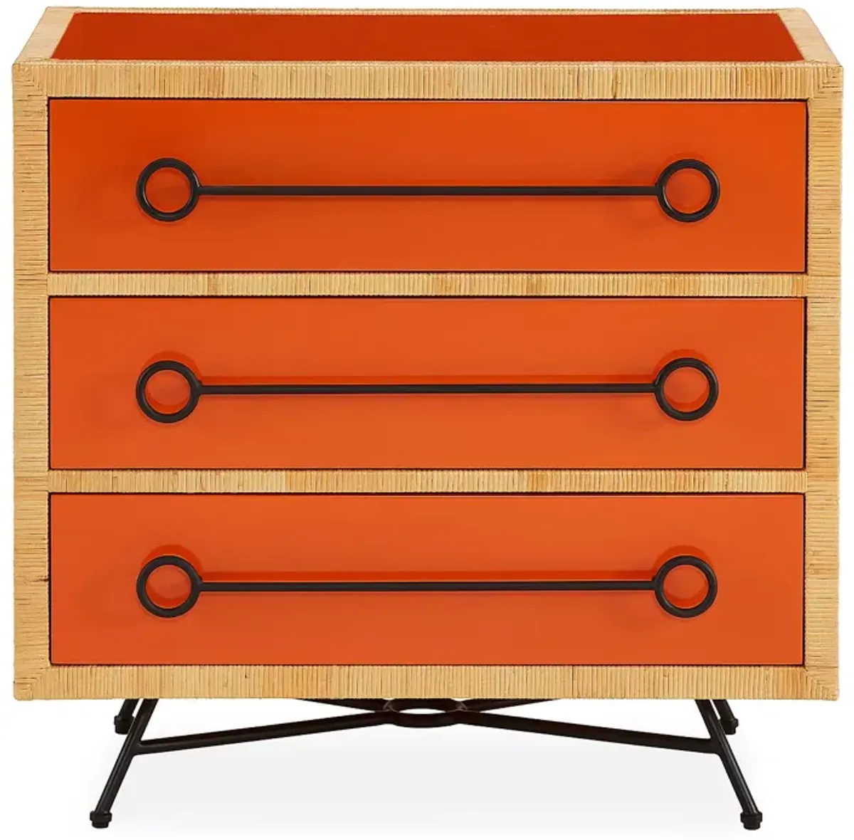 Jonathan Adler Wellington Three Drawer Chest