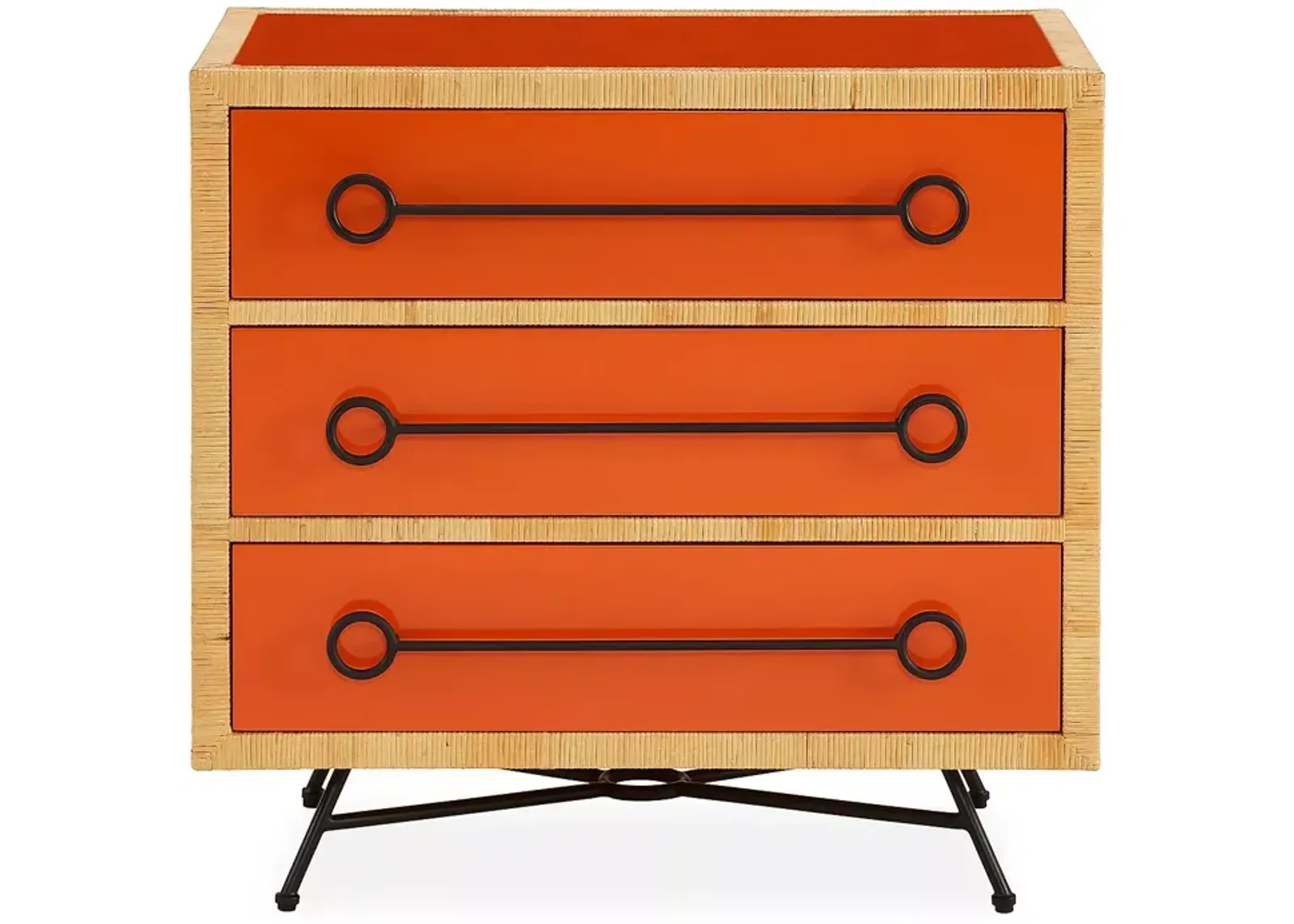 Jonathan Adler Wellington Three Drawer Chest