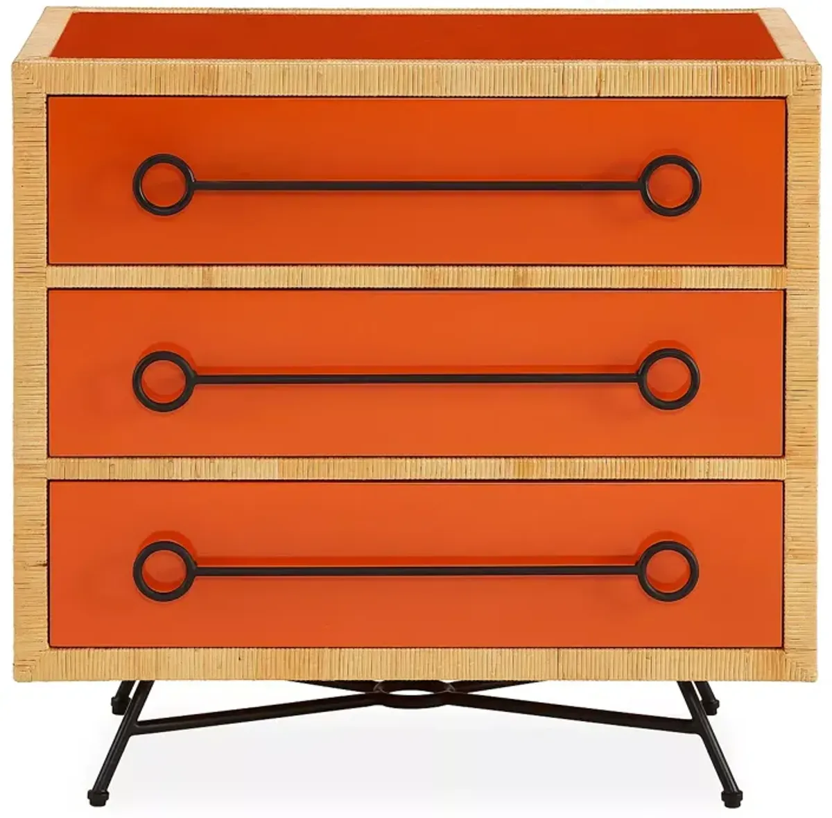 Jonathan Adler Wellington Three Drawer Chest