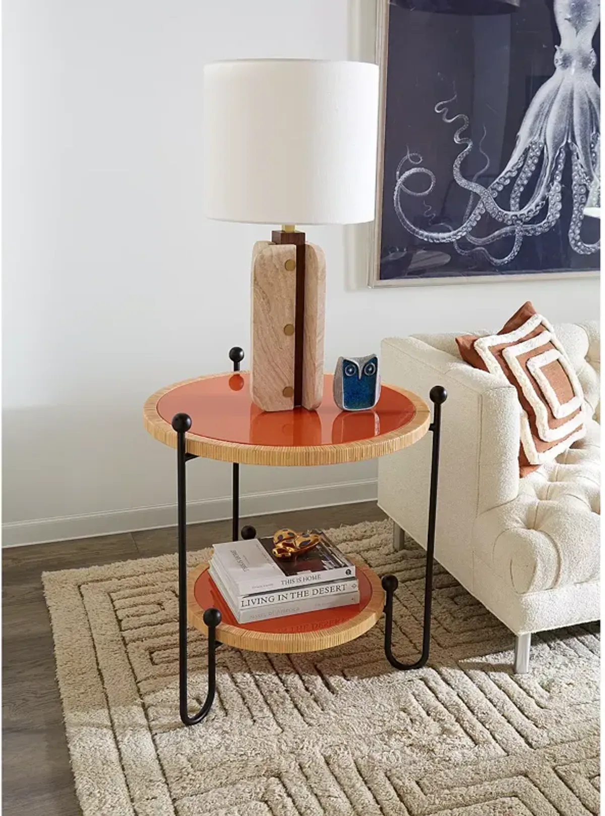 Jonathan Adler Wellington Side Table