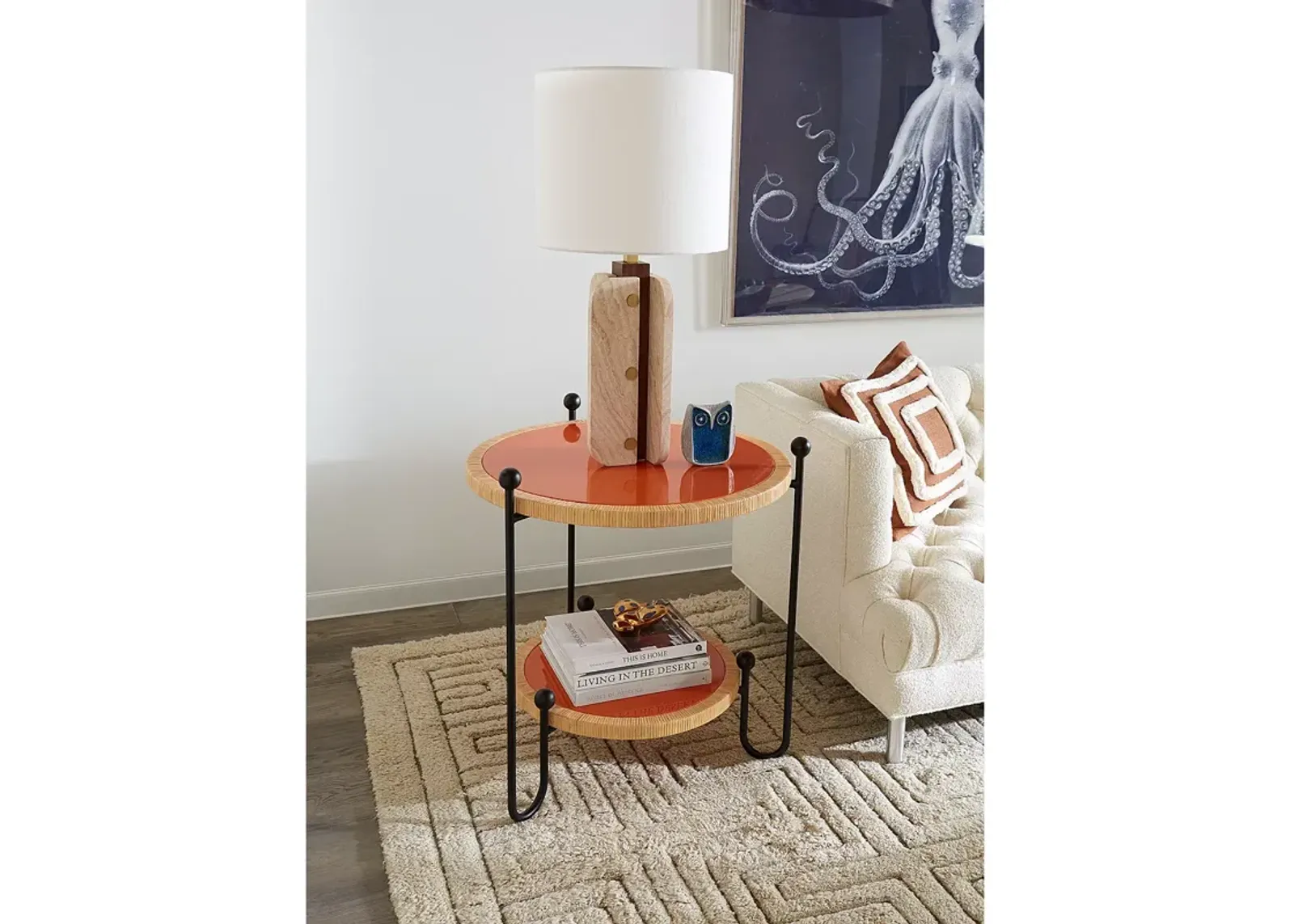 Jonathan Adler Wellington Side Table