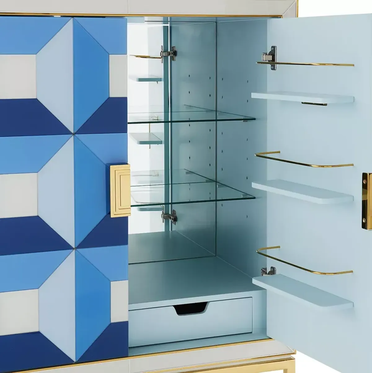 Jonathan Adler Sorrento Bar Cabinet