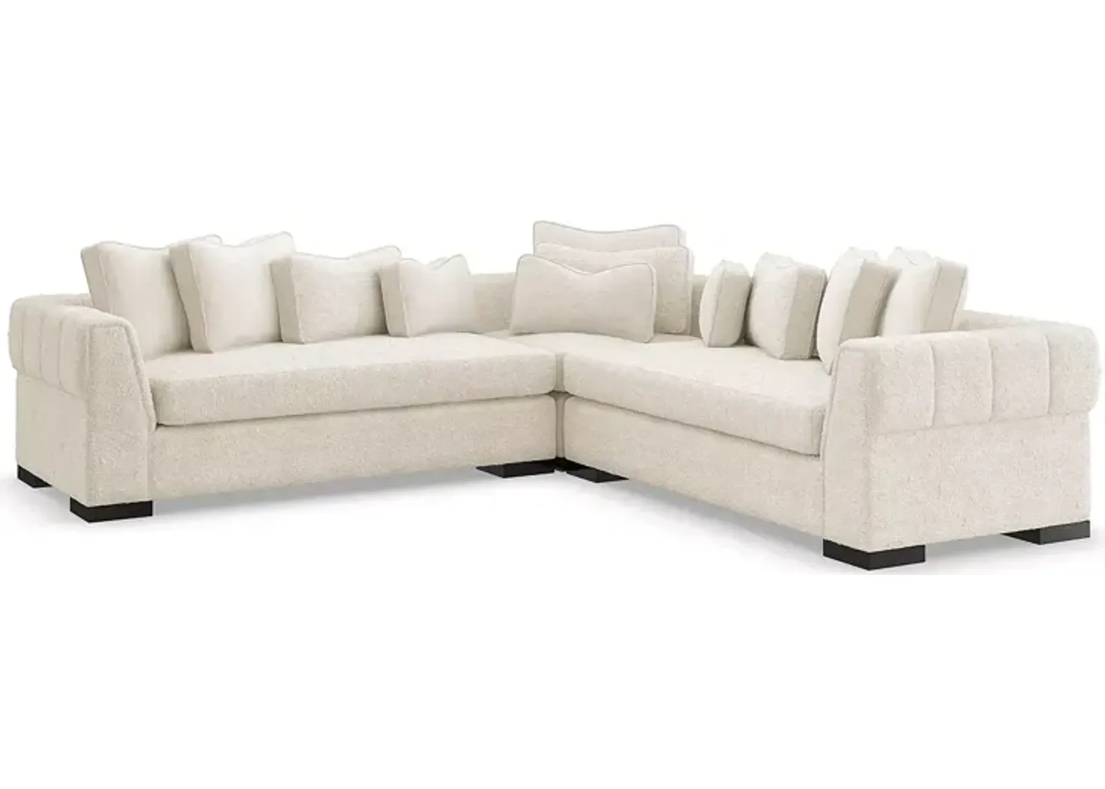 Caracole 3 Piece Edge Sectional