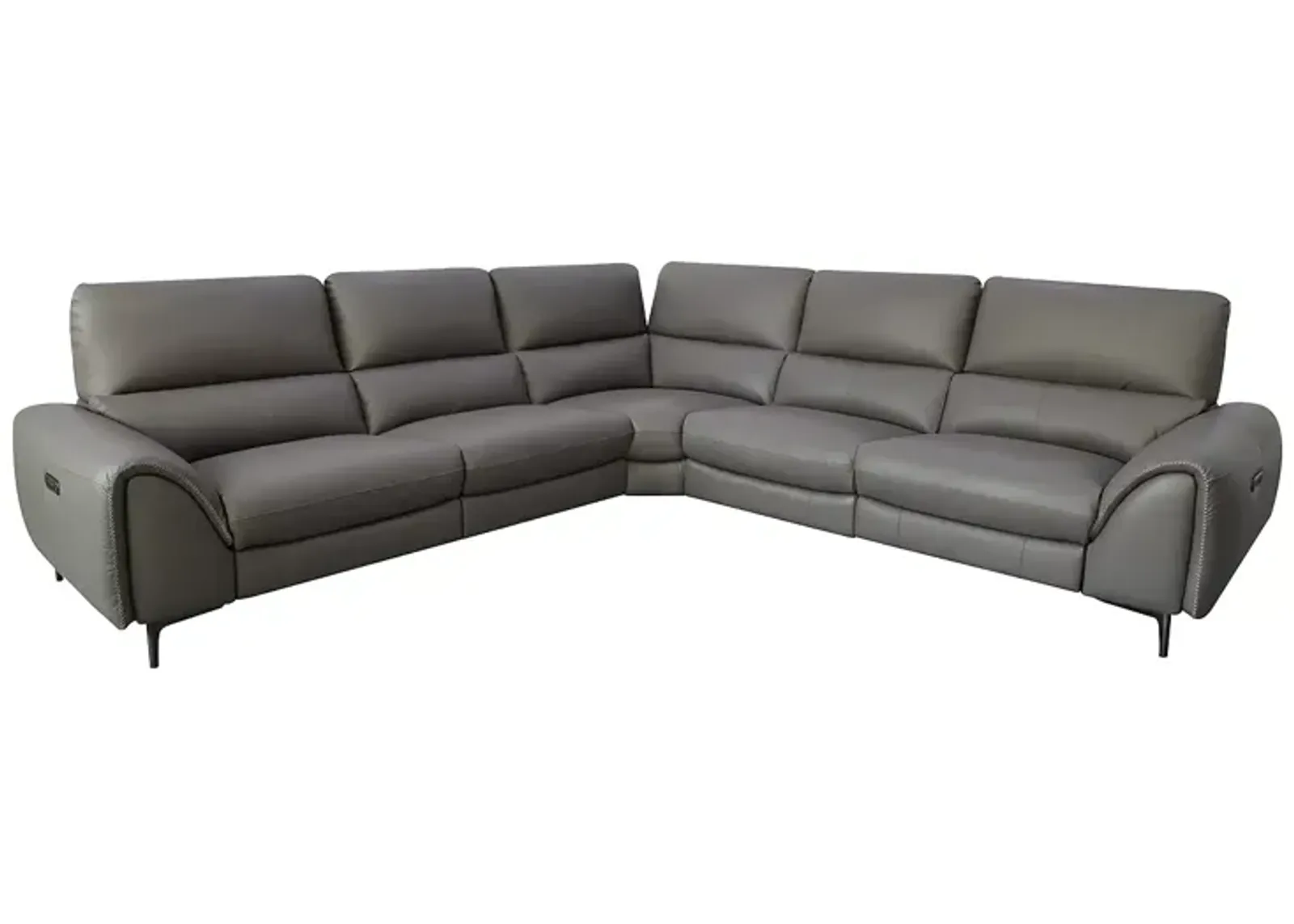 Bloomingdale's Ginny 5 Piece Power Motion Sectional