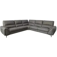 Bloomingdale's Ginny 5 Piece Power Motion Sectional