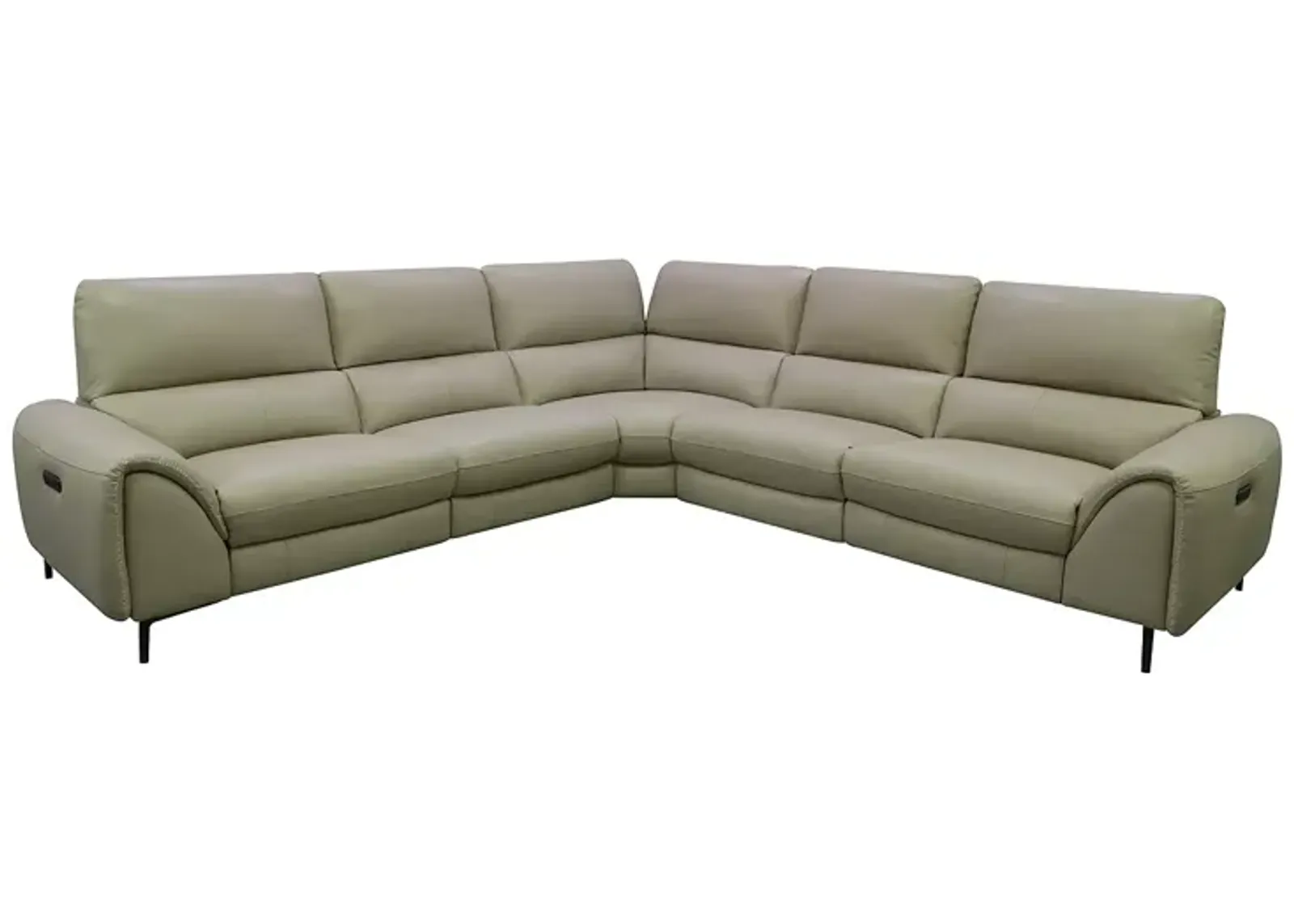 Bloomingdale's Ginny 5 Piece Power Motion Sectional