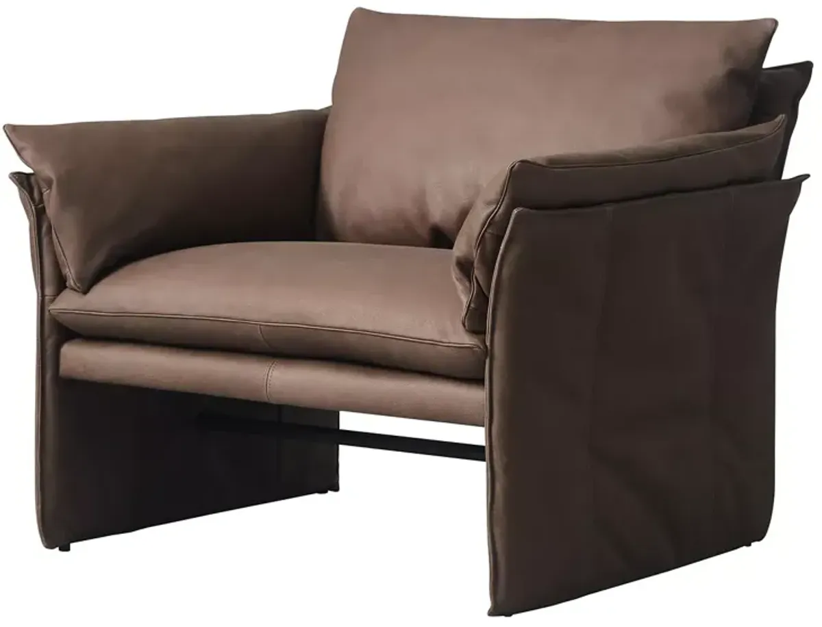 Bloomingdale's Harden Leather Chair