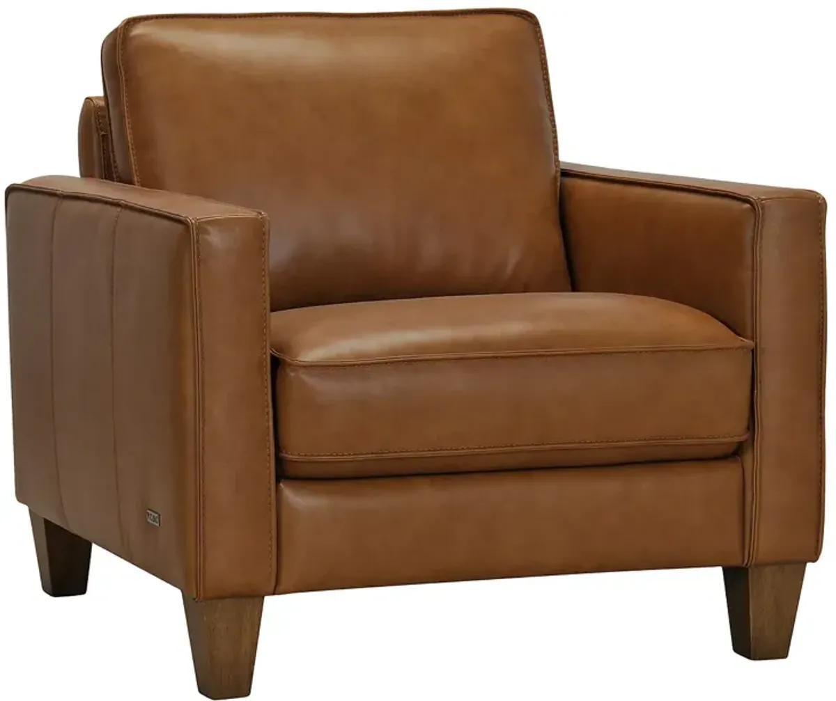 Bloomingdale's Hesh Leather Chair - Exclusive