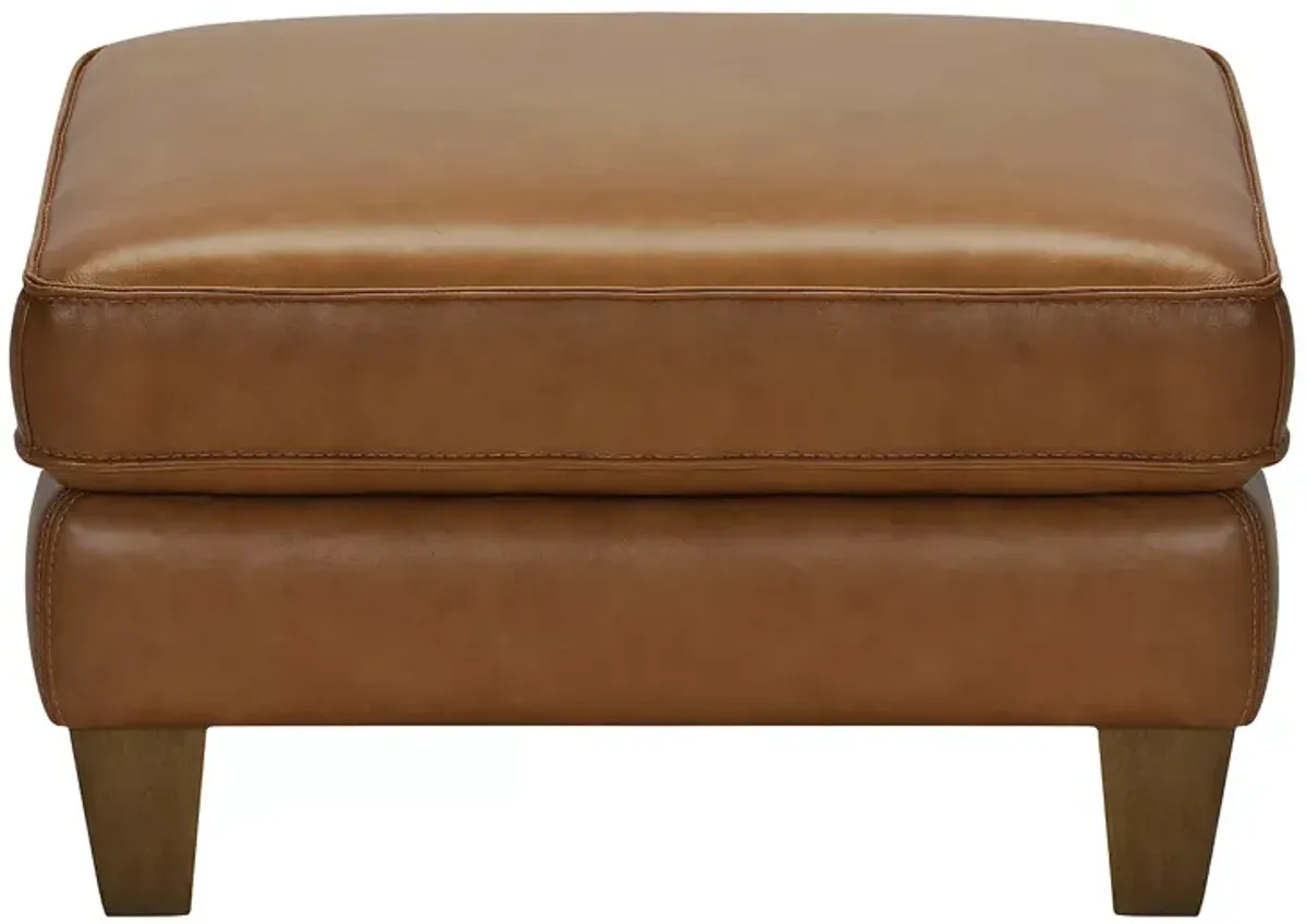 Bloomingdale's Hesh Leather Ottoman - Exclusive