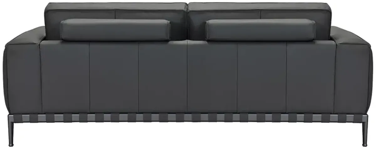 Bloomingdale's Rocco 2 Seat Leather Sofa - Exclusive 