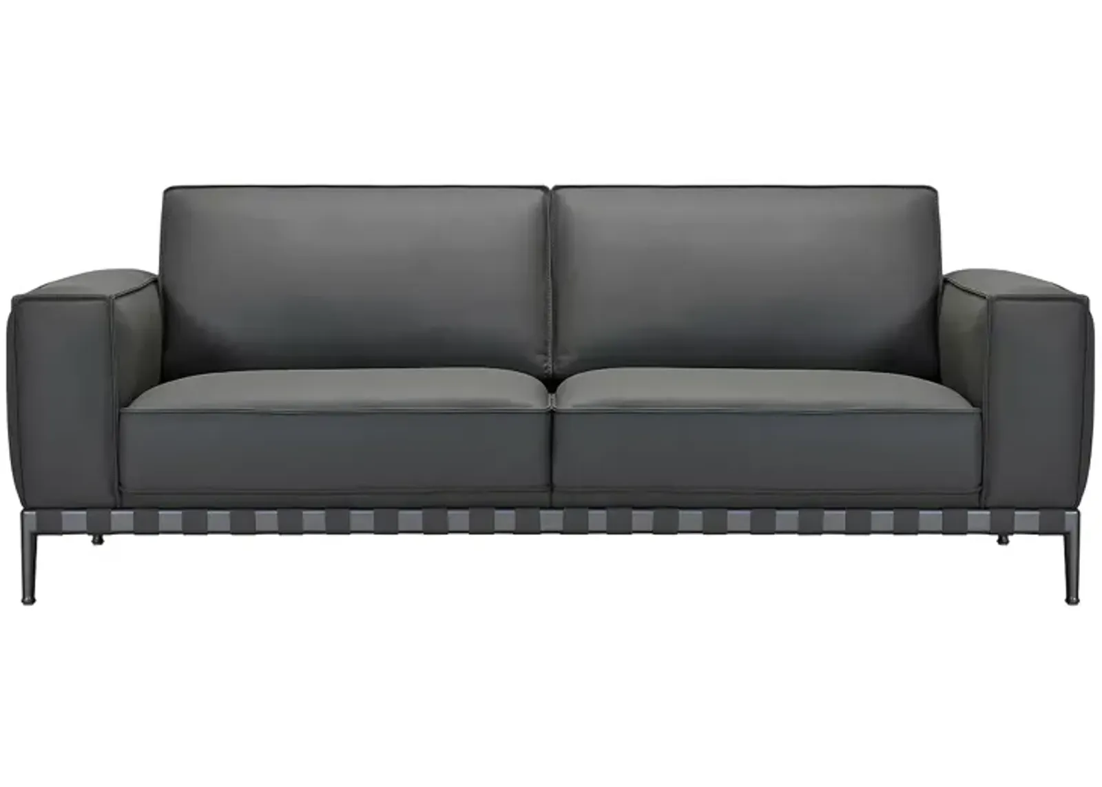 Bloomingdale's Rocco 2 Seat Leather Sofa - Exclusive 