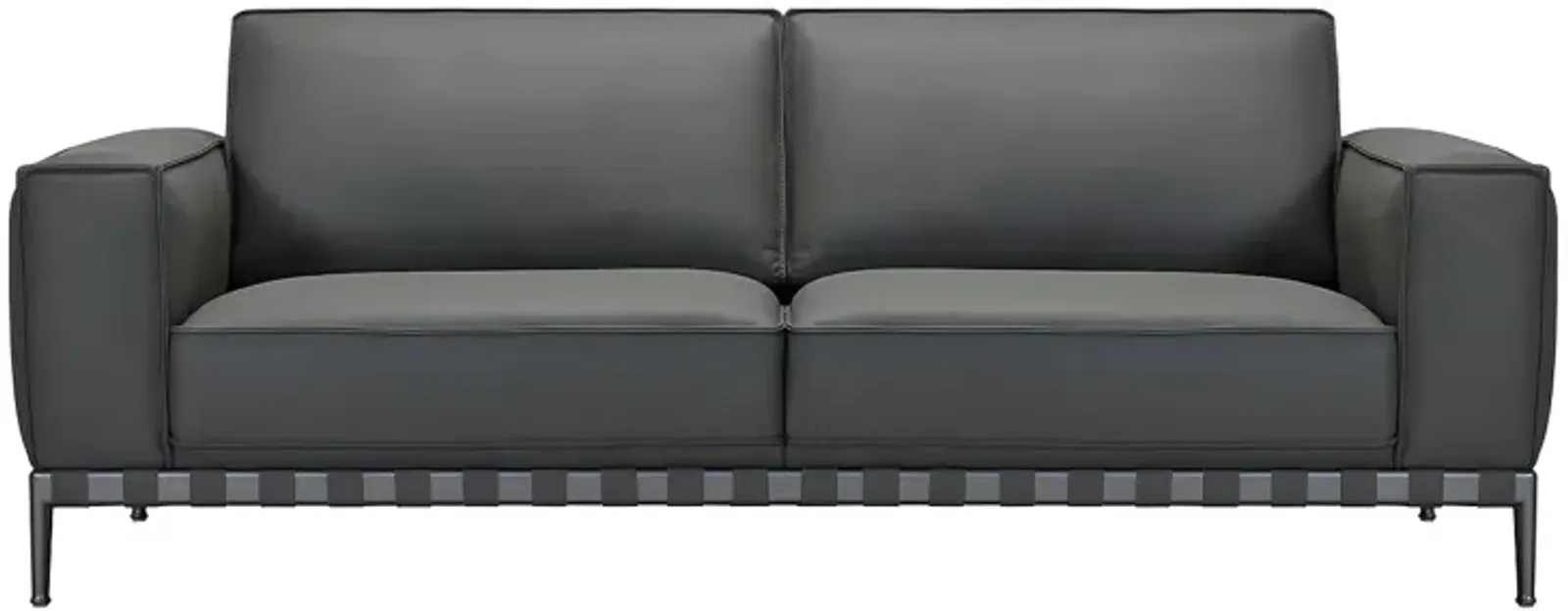 Bloomingdale's Rocco 2 Seat Leather Sofa - Exclusive 