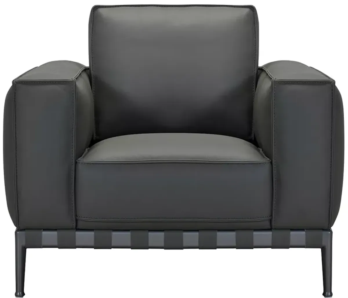 Bloomingdale's Rocco Leather Chair - Exclusive