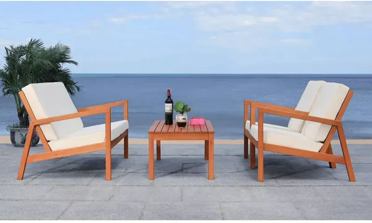 SAFAVIEH Larence 4-Piece Outdoor Living Set