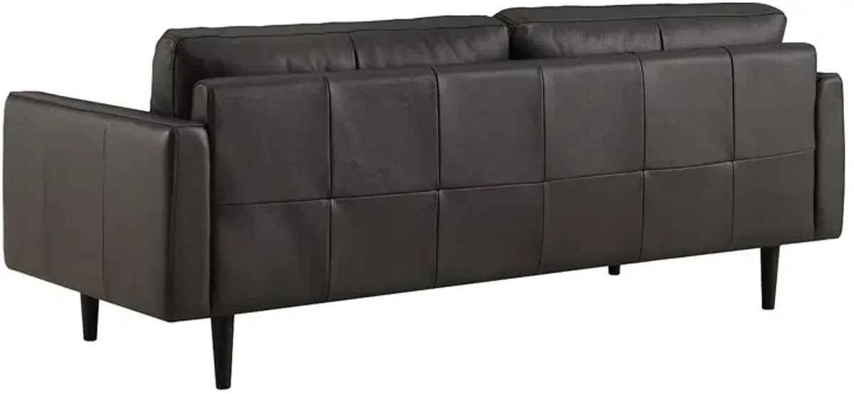 Chateau d'Ax Rotolo Leather Sofa