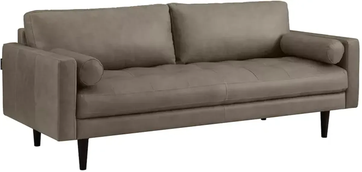 Chateau d'Ax Rotolo Leather Sofa