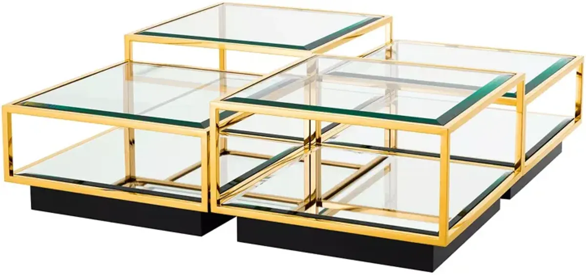 Eichholtz Tortona Coffee Table, Set of 4