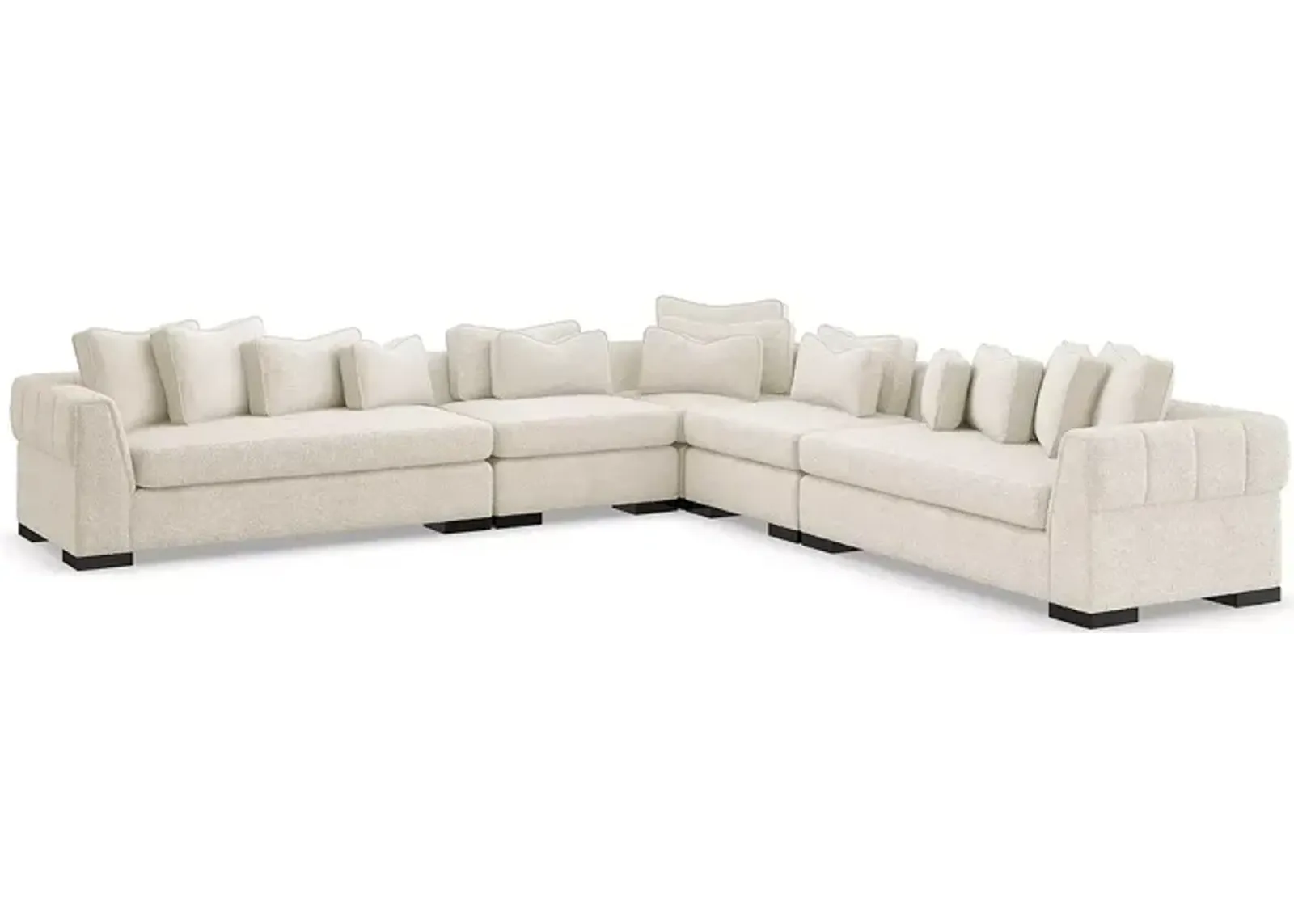 Caracole 5 Piece Edge Sectional