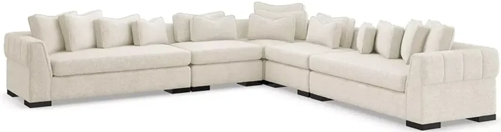 Caracole 5 Piece Edge Sectional