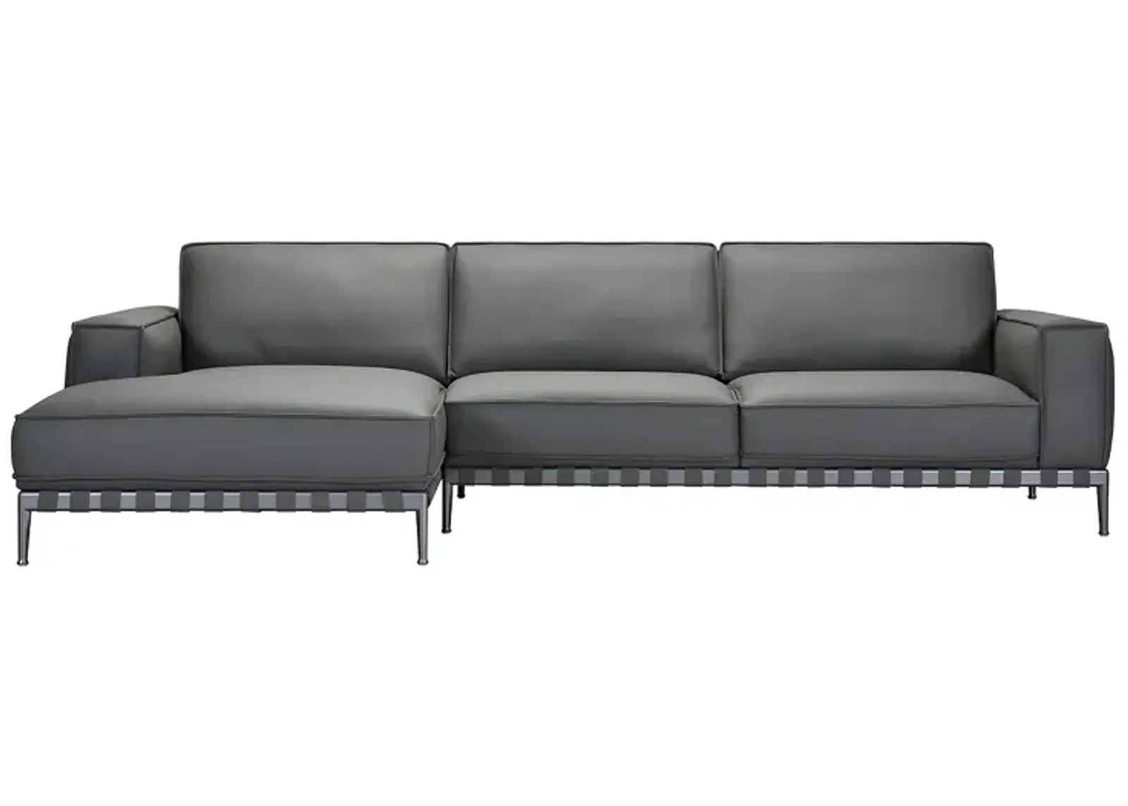 Bloomingdale's Rocco Leather 2 Piece Sectional with Chaise - Exclusive