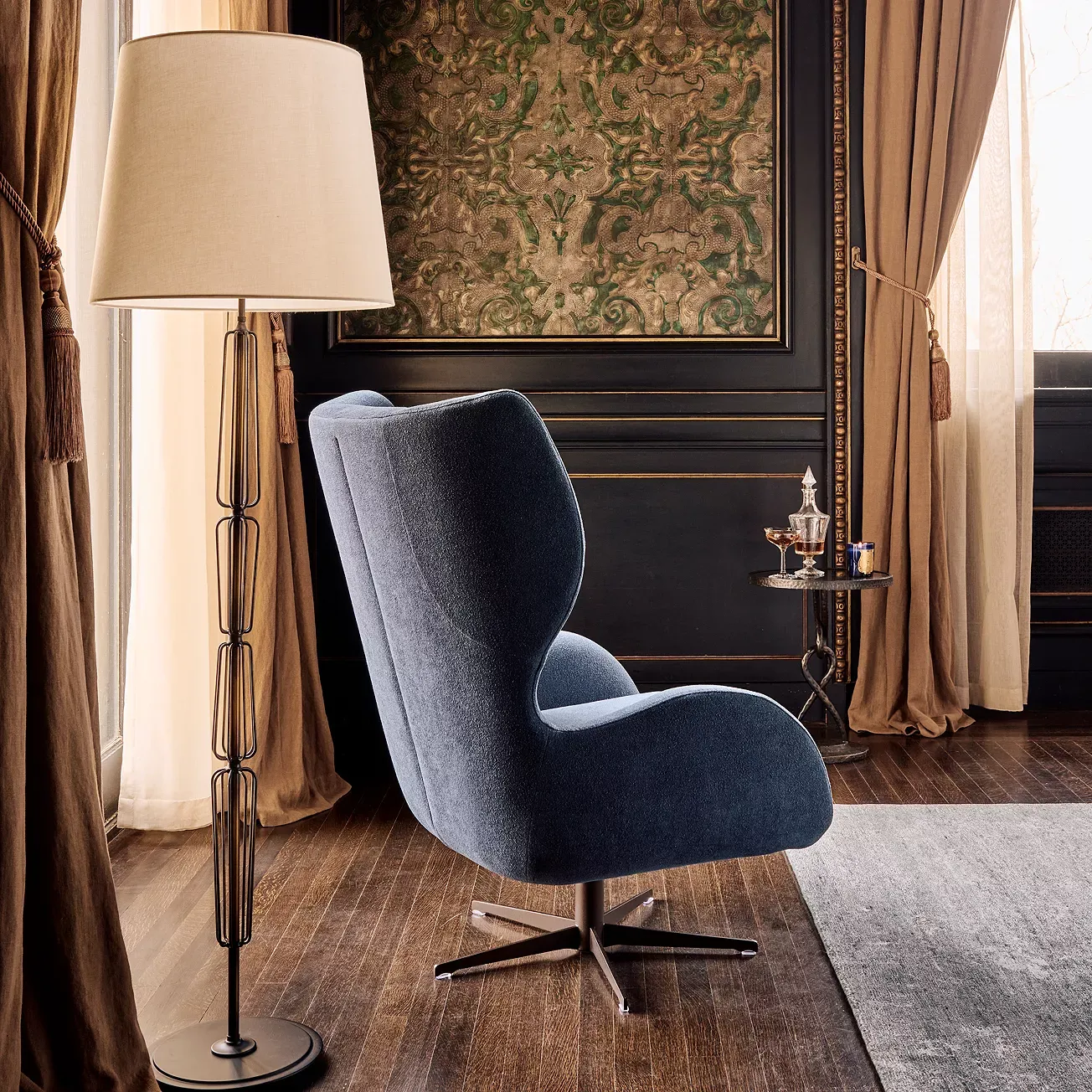 Giuseppe Nicoletti Capitano Swivel Chair