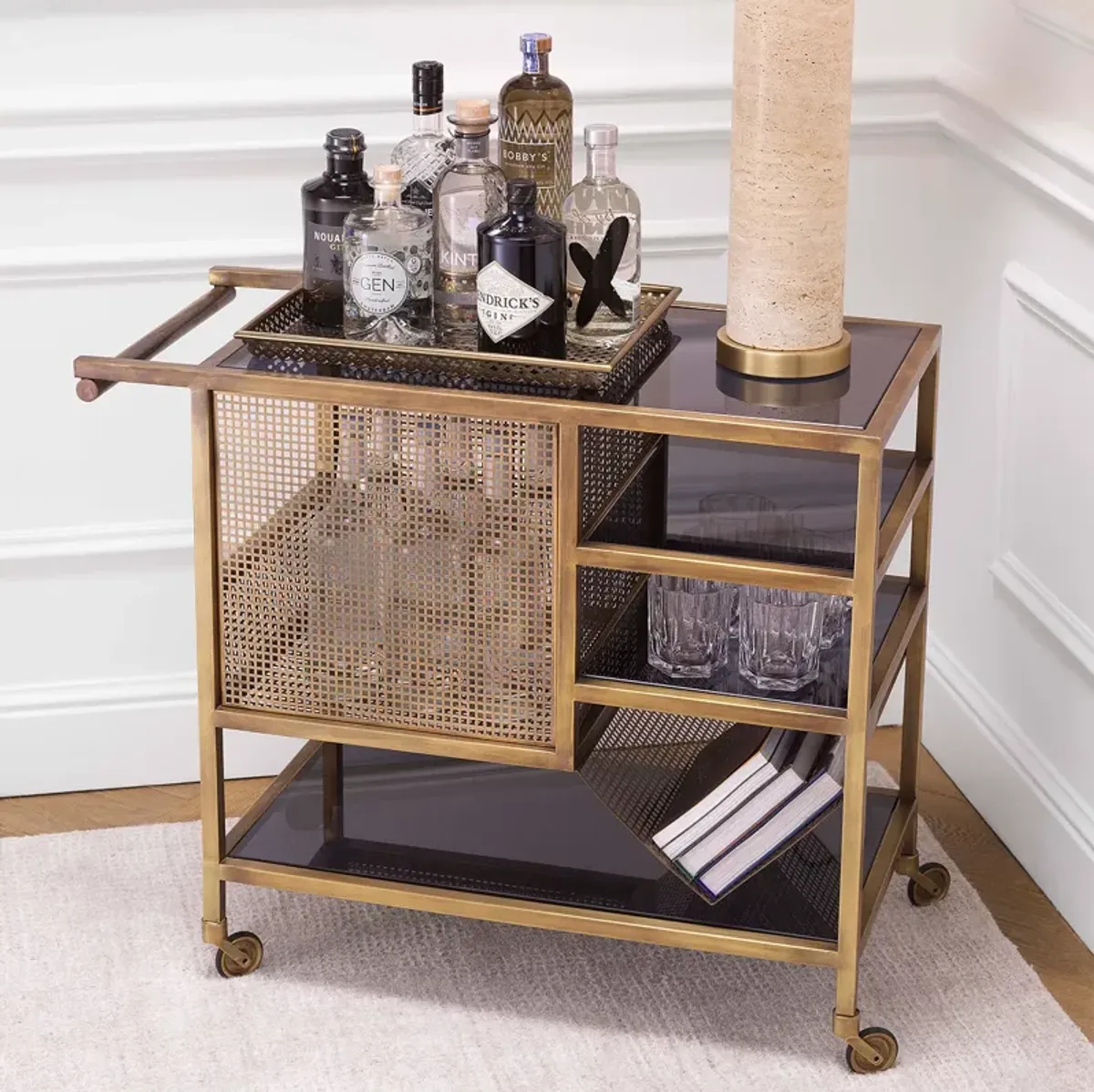 Eichholtz Sterling Trolley