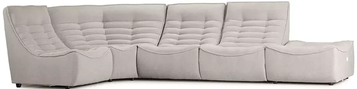 Giuseppe Nicoletti Trattino 5 Piece Power Reclining Sectional