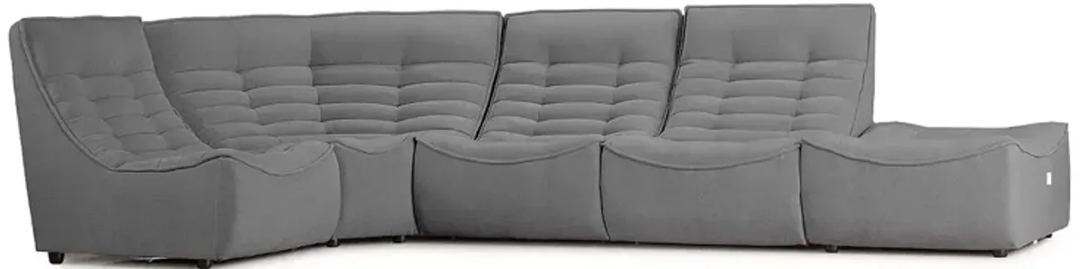 Giuseppe Nicoletti Trattino 5 Piece Power Reclining Sectional