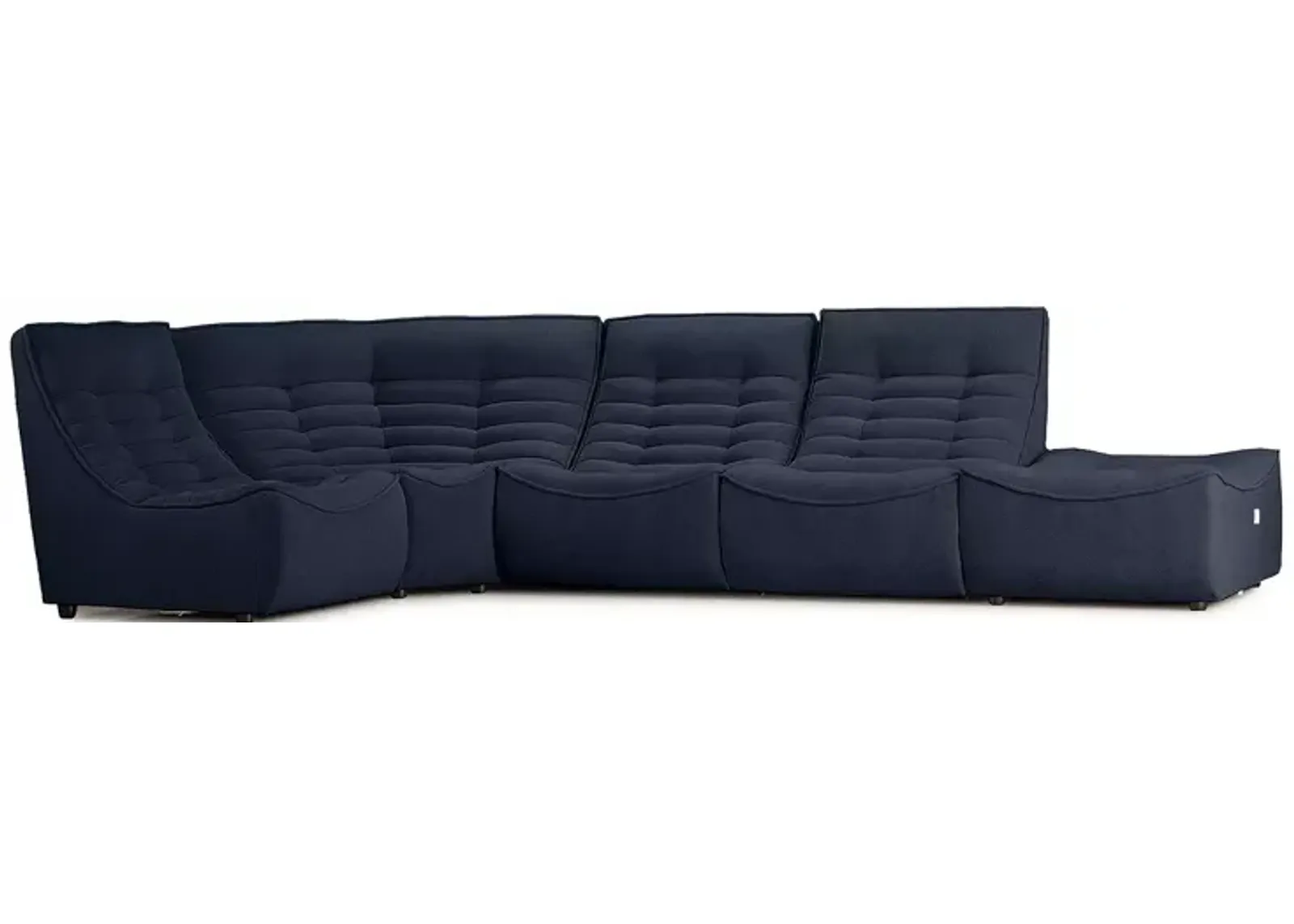 Giuseppe Nicoletti Trattino 5 Piece Power Reclining Sectional