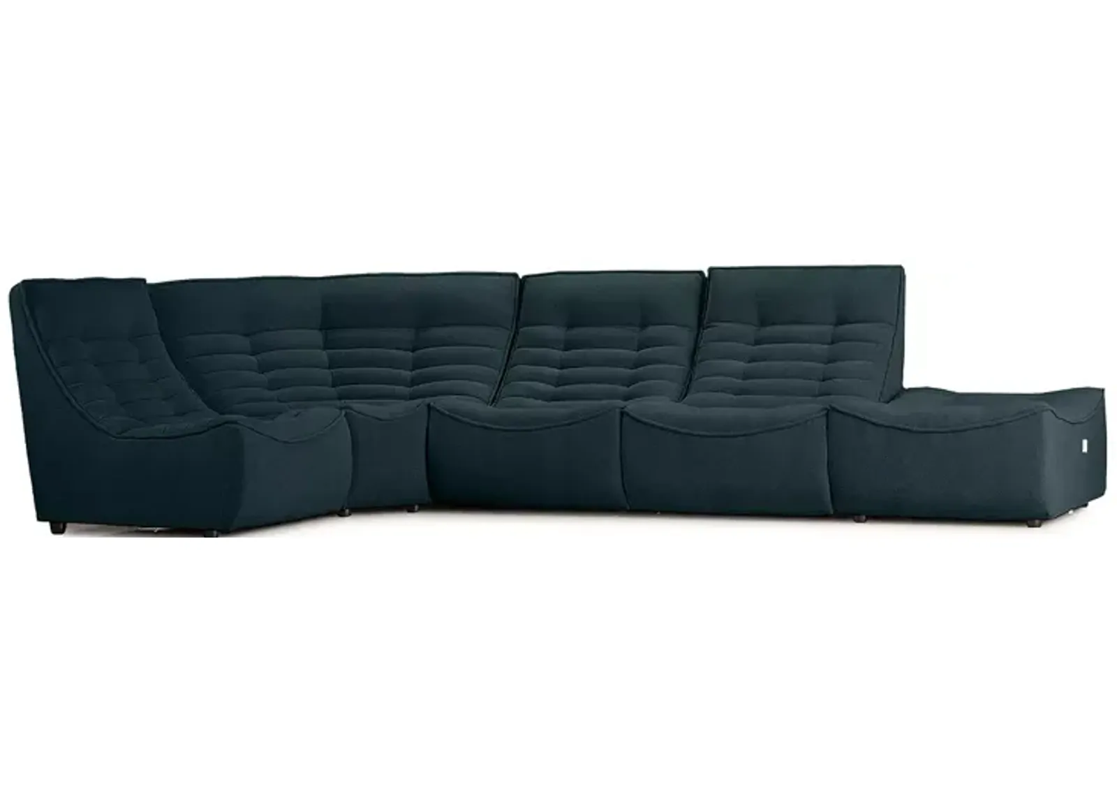 Giuseppe Nicoletti Trattino 5 Piece Power Reclining Sectional