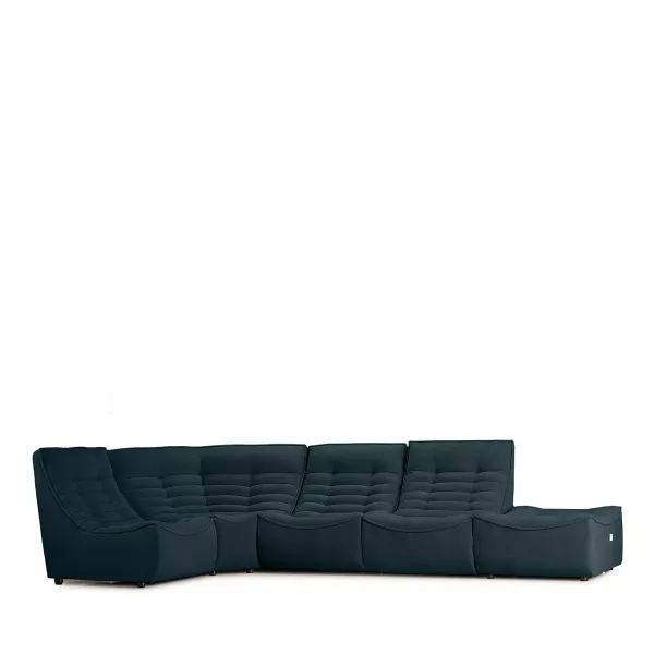 Giuseppe Nicoletti Trattino 5 Piece Power Reclining Sectional