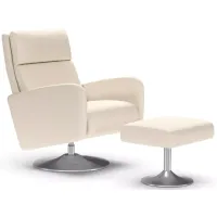 American Leather Luca Comfort Relax Swivel Chair