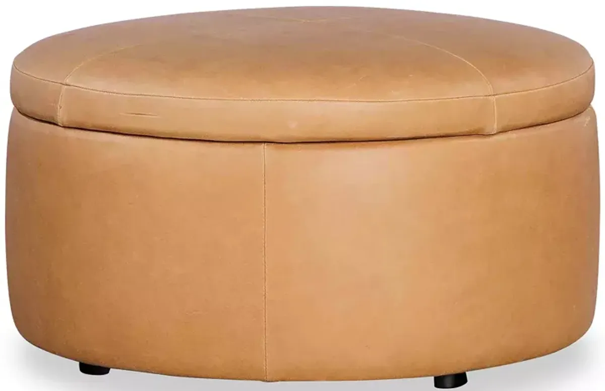 Bloomingdale's Alta Medium Circle Ottoman