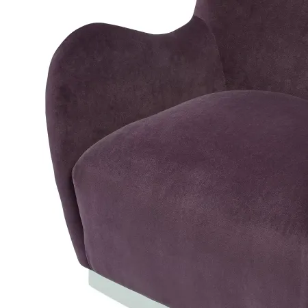 Massoud Denton Velvet Chair