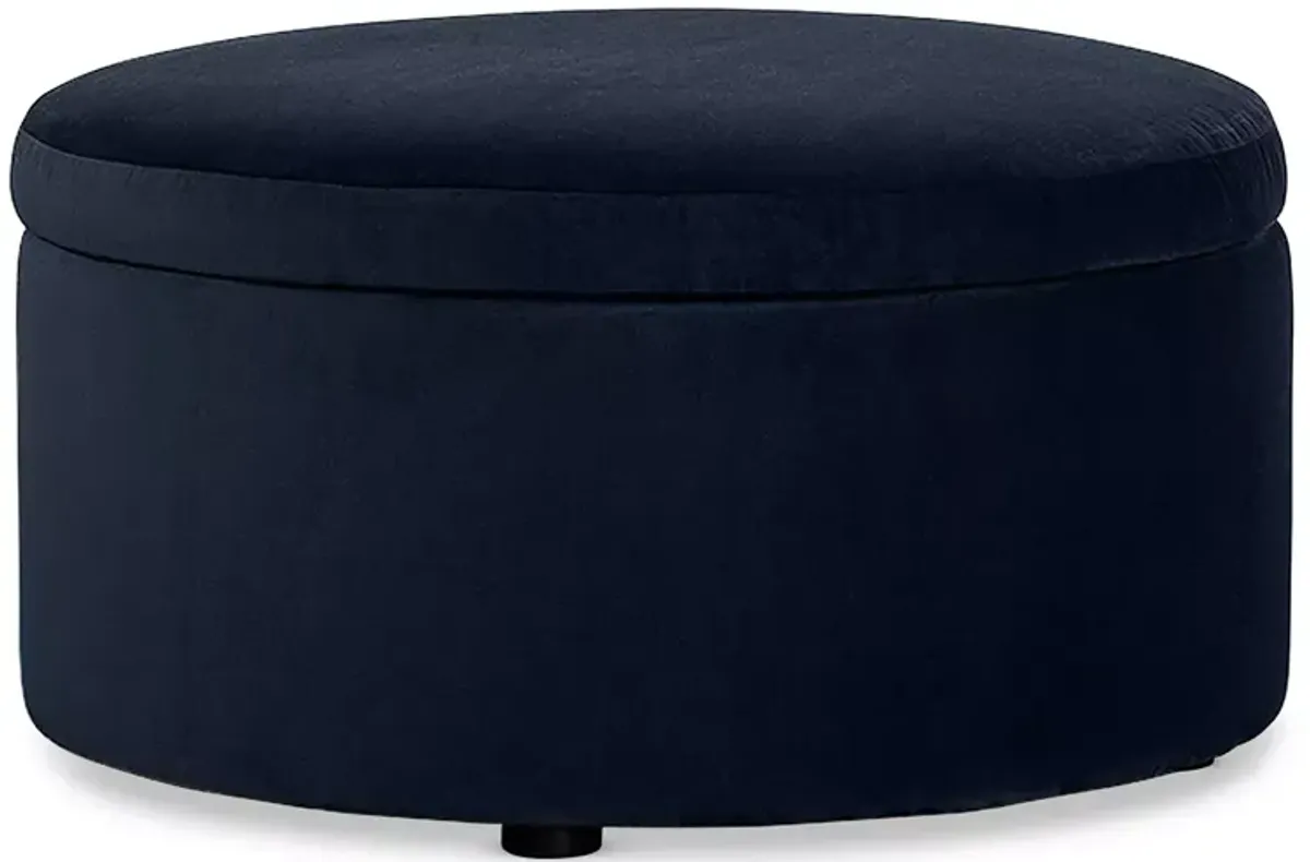 Bloomingdale's Alta Medium Round Storage Ottoman, in Fabric