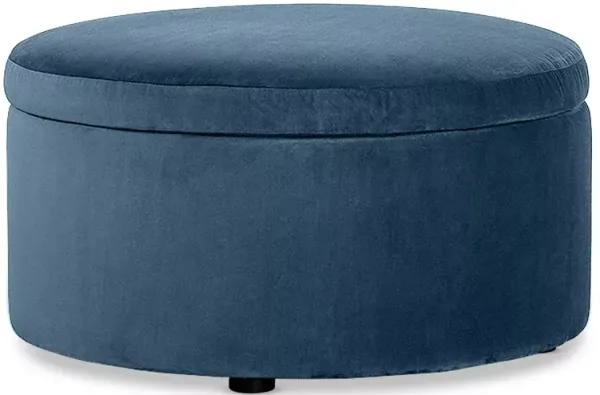 Bloomingdale's Alta Medium Round Storage Ottoman, in Fabric